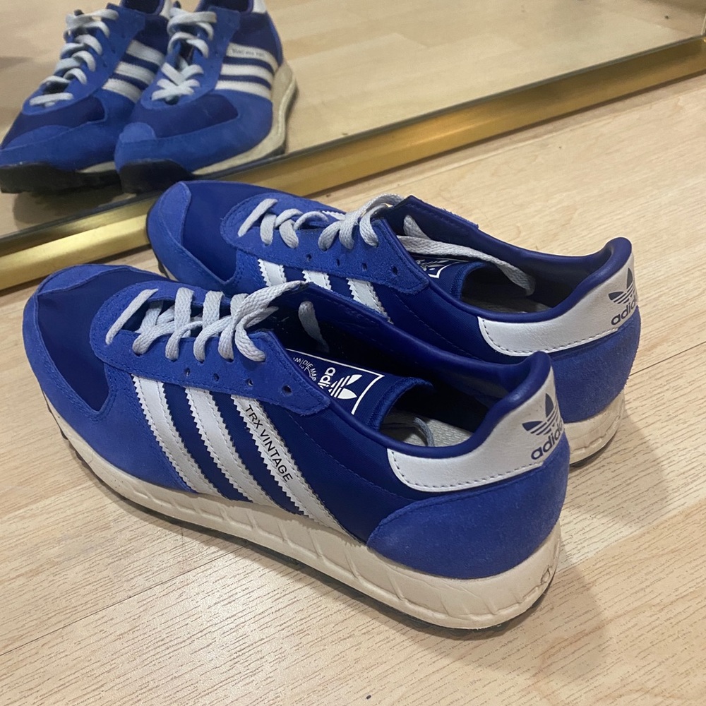 Adidas TRX VINTAGE Blue Cream White sneaker